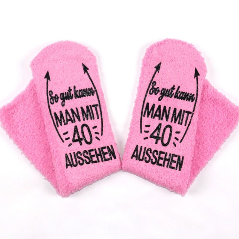 Korálové sametové hrubé lepicí ponožky Korálové sametové hrubé lepicí ponožky