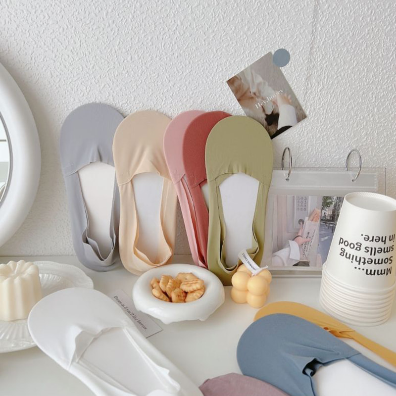 Morandi ledové hedvábné sestřih ledové hedvábné látky neviditelné ponožky