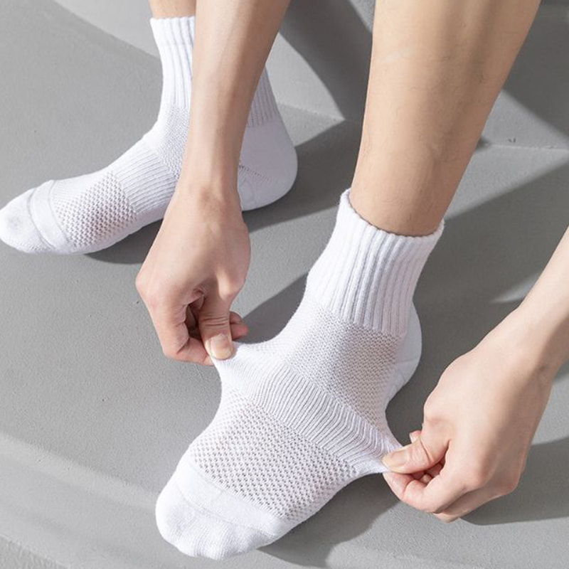 Ponožky Pánské jaro a podzimní spodní spodní sportovní ponožky Profesionální ponožky
